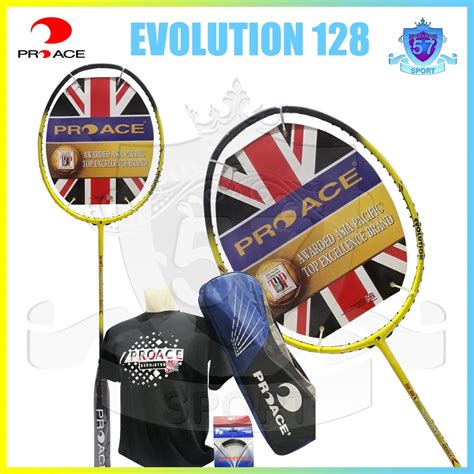 Jual Raket Original Pro Ace Evolution Bonus Komplit Badminton