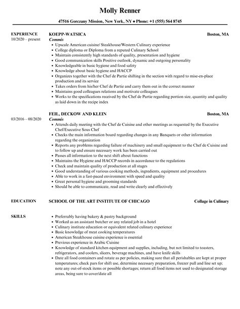 Cook Resume Example Writing Guide Off