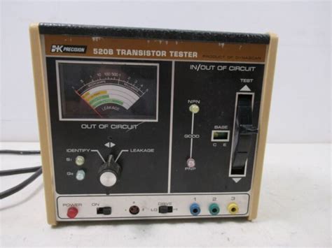 Bk B K Precision 520B Transistor Tester For Sale Online EBay