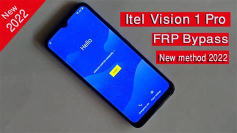 Itel Vision 1 Pro Frp Bypass 2022 Itel Vision 1 Pro