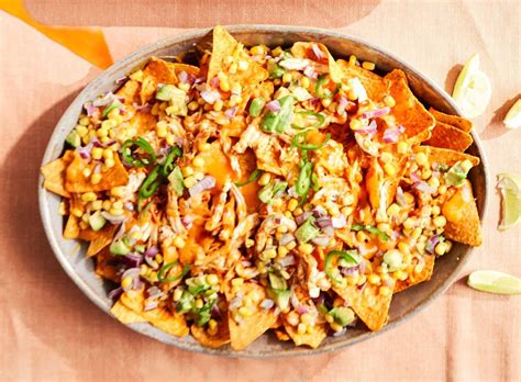 Pulled Chicken Nacho Borrelschotel Recept Allerhande Albert Heijn