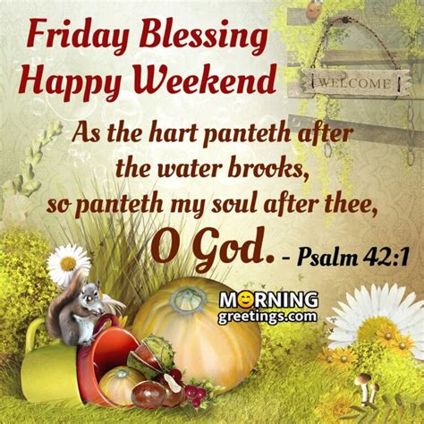 30 Amazing Friday Morning Blessings Morning Greetings Morning