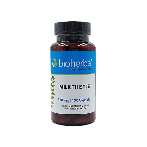 Milk Thistle Bioherba 100 Capsules