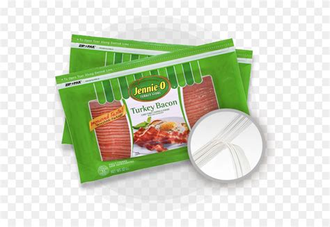 Jennie O Turkey Bacon Package Convenience Food Hd Png Download