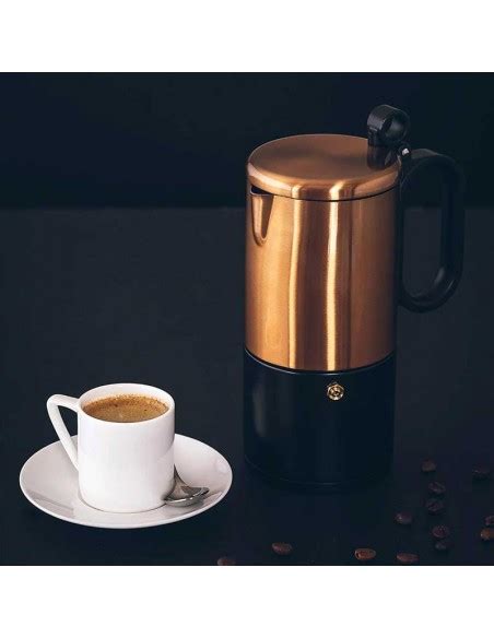 Comprar Cafetera Italiana Inoxidable Bra Kaffe