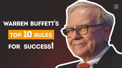 Warren Buffett S Top 10 Rules For SUCCESS YouTube