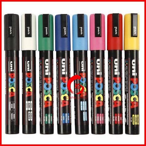 Uni Posca Paint Marker Pc 5m Medium Point Lazada Indonesia