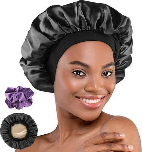 2 Pack Bonnetsilk Bonnetsatin Bonnetsilk Bonnet For Sleepinghair Bonnet For