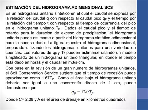 Calculo Del Caudal De Una Cuenca Ppt