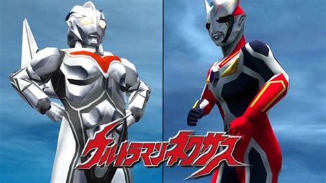 Ps Ultraman Nexus Tag Mode Ultraman Noa And Dark Faust P