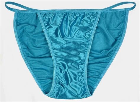 Men S Satin Bikini Panties M 1 Pack Navy Artofit