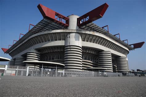 A General View Of The Stadium Before The Uefa Champions League Match At