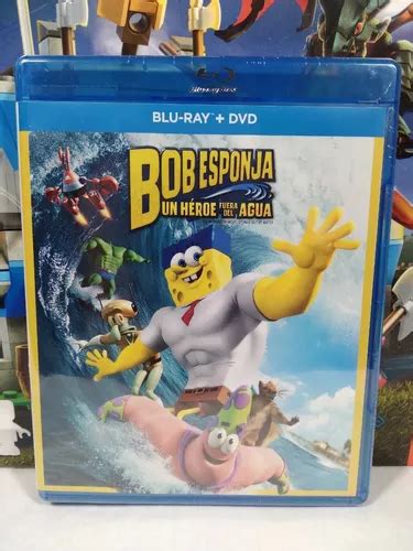 Pelicula Bob Esponja Un Heroe Fuera Del Agua Blu Ray Dvd Meses Sin