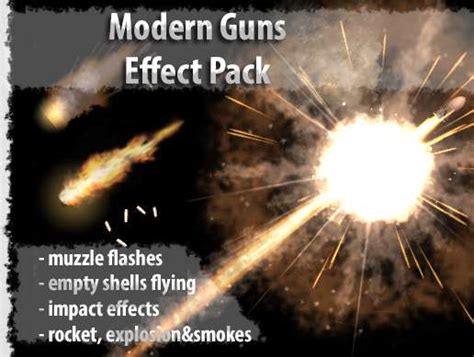 Gunshot With Particle Playground After Effects Hromclock