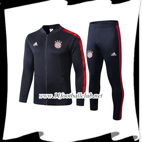 Le Nouveaux Ensemble Veste Survetement Bayern Munich Bleu Fonce 2019