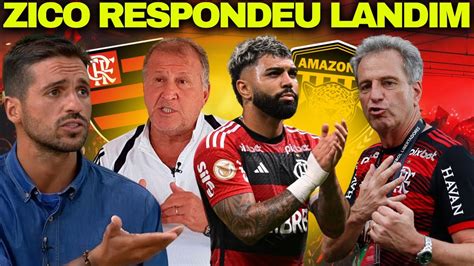 Zico Mandou A Real Dolo Do Flamengo Respondeu Rodolfo Landim