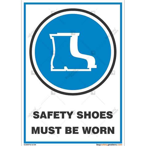 Wear Safety Boots Sign