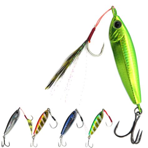 G Fishing Lures Slow Pitch Jigging Lure Vertical Saltwater Fishing