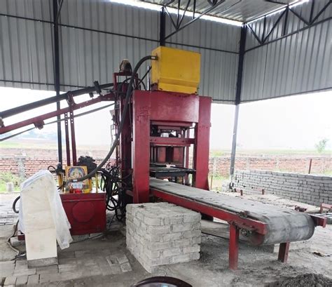 Fully Automatic Fly Ash Brick Machine At Rs Block Naubatpur