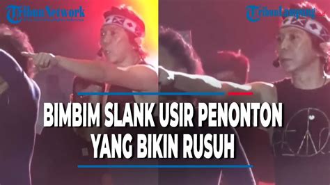 Bimbim Slank Marah Dan Usir Penonton Yang Rusuh Saat Konser Di Semarang