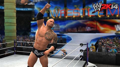 Latest Wwe K Gameplay Video Showcases The Rock S Entrance And Finisher