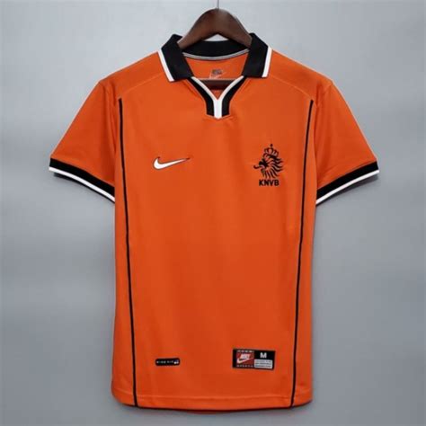 Jual JERSEY RETRO BELANDA HOME 1998 GRADE ORI THAILAND Shopee Indonesia