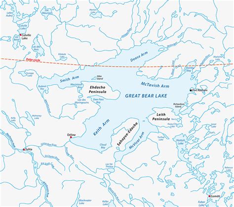 Great Bear Lake, Northwest Territories, Canada - Cartocat