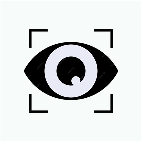 premium vector observation icon research surveillance symbol