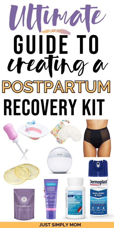 Essentials For Your Postpartum Survival Kit To Help Heal Faster