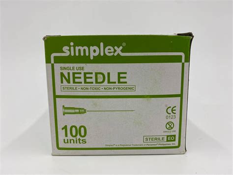 DISPOSABLE NEEDLE SIMPLEX PER BOX Lazada PH