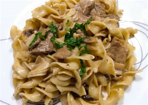 Recipe Of Ultimate Beef Stroganoff Supertcc