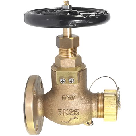 MARINE BRONZE HOSE GLOBE VALVE 5K NAKAJIMA SYSTEM JIS F7334 O S K