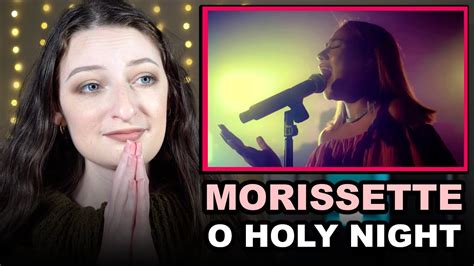 MORISSETTE AMON O Holy Night Reaction YouTube