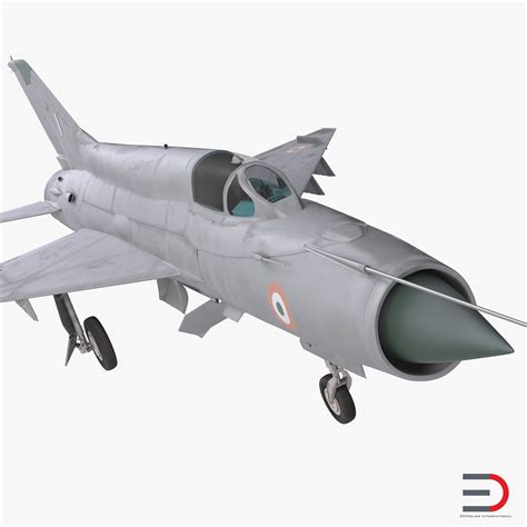 Mig 21 Bison Indian Air Force Iaf 3d Model Air Force Day Mig 21