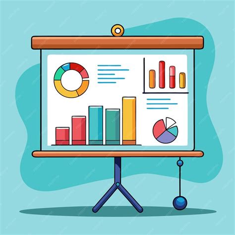 infografis  grafik  diagram  presentasi data premium ai