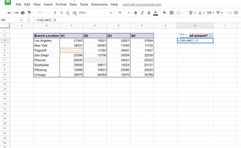 Check If A Cell Is Empty In Google Sheets Easiest Way