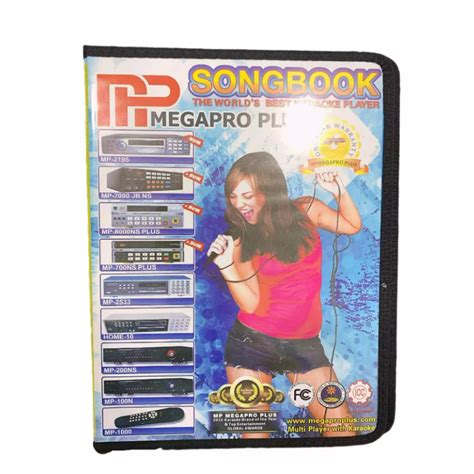 Megapro Plus Songbook For MP 100 Piolo MP 100JR MS AMOS MS EZRA And