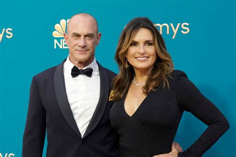 See Svu Stars Mariska Hargitay And Christopher Melonis Epic Emmys