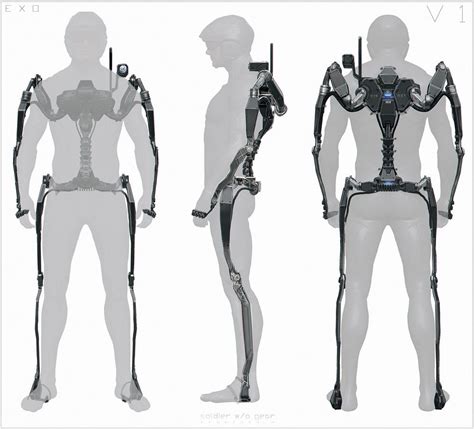 Roboticsweapons The Bleeding Edge Powered Exoskeleton Armor Concept