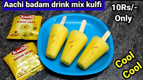 Aachi Badam Drink Mix Kulfi Badam Kulfi Kulfi Iftar Recipes Summer