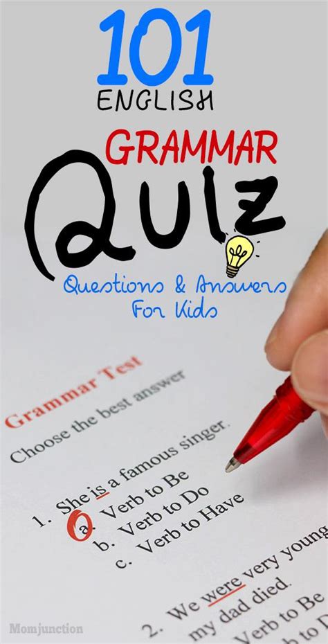 English Quiz And Answers English Grammar Quiz Questions