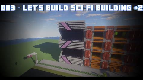 Minecraft Sci Fi Art Gallery Building Lets Build A Scifimodern City