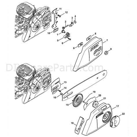 Parts Diagram For Stihl Ms 261 Cm Chainsaw Stihl Diagram Par