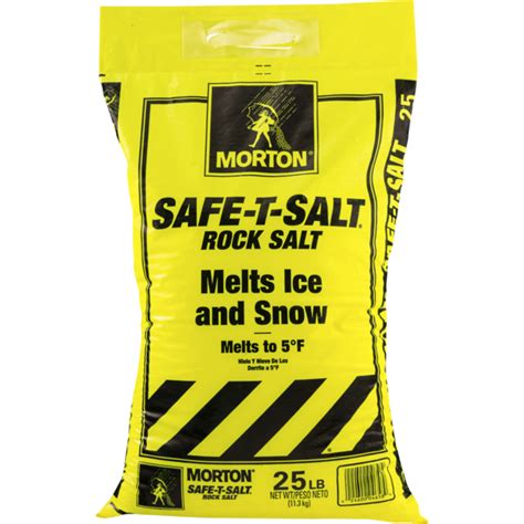 Morton Safe T Salt Rock Salt Lb Instacart