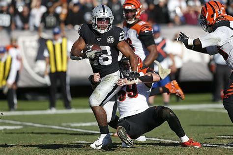 Raiders rule running back Josh Jacobs out vs. Broncos