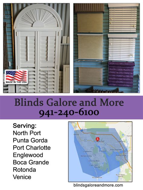 Service Area Blinds Galore More Venice North Port