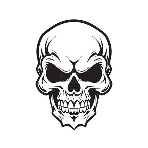 evil skull png - Clip Art Library - Clip Art Library