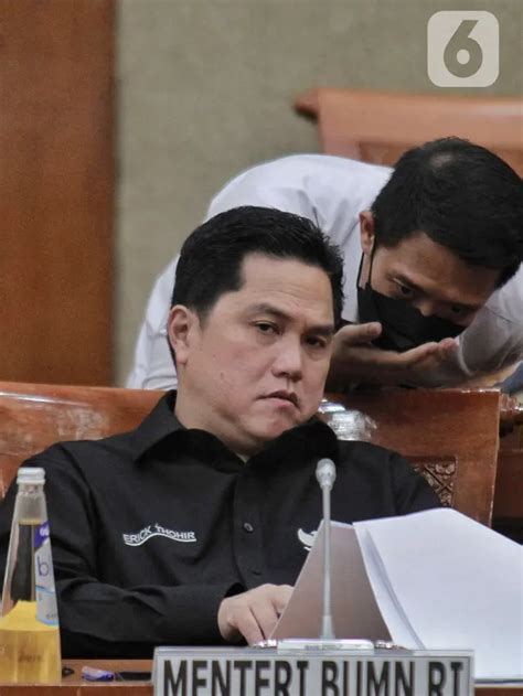 Erick Thohir Transisi Energi Bukan Beban Bagi Bumn Bisnis Liputan