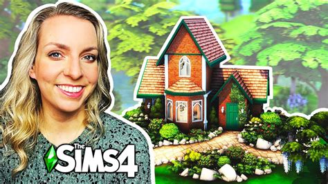 Base Game Starter Home Under 20k The Sims 4 Speed Build No Cc Youtube