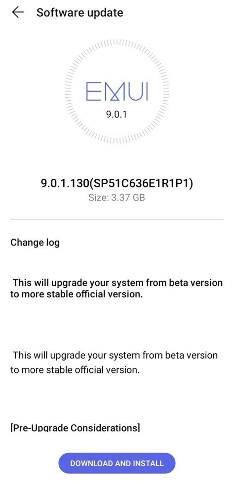 Huawei Nova And Nova I Getting Android Pie Based Emui Update In